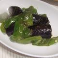 きらり流れ星's cooksnap of when they made ピーマンとなすの煮びたし.