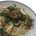 ルリナ's cooksnap of when they made たらこｄｅ焼きそば.