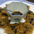 eikiko's cooksnap of when they made えのきの韓国風わかめお焼き♪.