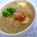 モメ太郎's cooksnap of when they made 明太たまごとじうどん.