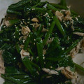 ☆：ＫｏｔｏＭｉ's cooksnap of when they made ほうれん草とツナの和え物.