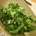 MEGuREEN's cooksnap of when they made 簡単☆美味しい！大根菜の卵炒め.