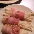 ｎｏｇｕｒｉ's cooksnap of when they made 簡単☆１０分で完成☆豚肉のエノキ巻き☆.