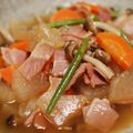 iam樹's cooksnap of when they made 大根の油いため煮.