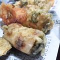 ユーロン's cooksnap of when they made ちくわと魚肉ソーセージの磯辺揚げ.