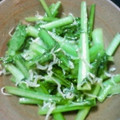 Linlyn's cooksnap of when they made 簡単お手軽、しらすと小松菜炒め.