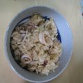 アケポン's cooksnap of when they made ☆おこげがウマイ～やわらかイカ飯☆.
