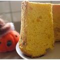 ginomog's cooksnap of when they made ハロウィンに★かぼちゃシフォンケーキ★.