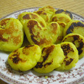 kanadekaze's cooksnap of when they made 簡単♬さつまいものお焼き♬.