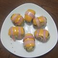 よちりん's cooksnap of when they made 〰さつま芋のとろ～りチーズサンド〰.