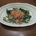 よちりん's cooksnap of when they made つるむらさきのおかか胡麻マヨあえ.