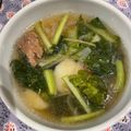 Faiza's cooksnap of when they made フィリピンの味★牛肉のスープ★ニラガ.