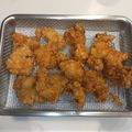 しましまもよう's cooksnap of when they made 鶏むね肉のサクサク唐揚げ.