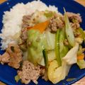 mikimiki_66's cooksnap of when they made 簡単節約本格キャベツ豚ひき肉炒め.