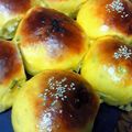 ひめポ's cooksnap of when they made かぼちゃパン.