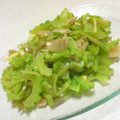 papikun's cooksnap of when they made ゴーヤ＆ザーサイの中華和え.
