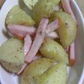 chie-zou88's cooksnap of when they made じゃがいもガーリック炒め.