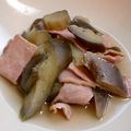 あんみつ☆'s cooksnap of when they made おばあちゃんの味★茄子とベーコンの煮物.