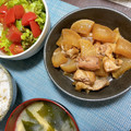 ˚♡'s cooksnap of when they made 照り大根と鶏肉の簡単煮物.