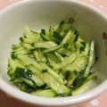 紅葉ｙ's cooksnap of when they made １人１本食べれるきゅうりのサラダ♡簡単♡.