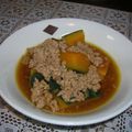 ☆さとみんみん's cooksnap of when they made かぼちゃのひき肉あんかけ.
