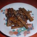 Jock's cooksnap of when they made 甘辛ゴマごぼう。.