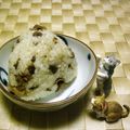 にゃんた１０４'s cooksnap of when they made 巻かない肉おにぎり.