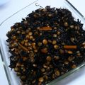 bonnet's cooksnap of when they made レンズ豆入りひじきの煮物.