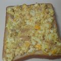 CoffeeCoco's cooksnap of when they made 朝食にどうぞ♪卵とシーチキントースト＾＾.