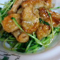 こまちマル's cooksnap of when they made 豆苗（とうみょう）と鶏肉のゴマ風味炒め.