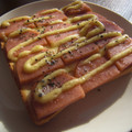 さお９９'s cooksnap of when they made 簡単！ピザ風 魚肉トースト.