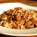 Burky's cooksnap of when they made お茶漬けと漬物のバター風味納豆チャーハン.