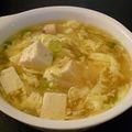 トクライ's cooksnap of when they made ＊ふわふわ卵入り♪塩麻婆豆腐のスープ＊.