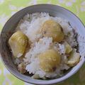 moruchama's cooksnap of when they made ＊美味しい＊栗おこわ＊.