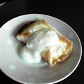 亜久里's cooksnap of when they made ♥ヘルシー!!焼きバナナ餃子♥.