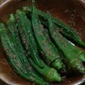 たや☆'s cooksnap of when they made オクラのゴマ和え.