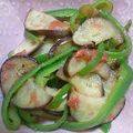 ☆★ひよこ★☆'s cooksnap of when they made ナスとピーマンの梅肉炒め.
