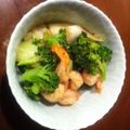asukaauska's cooksnap of when they made 海老とブロッコリーの中華風炒め.