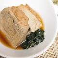 yuihiko's cooksnap of when they made 凍り豆腐の袋煮.