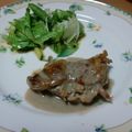 しょこたんママ's cooksnap of when they made 鶏もも肉のソテーアンチョビクリームソース.