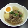 まくのうち's cooksnap of when they made 牛すじ入り♪簡単白だしおでん.