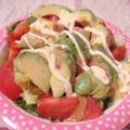 くっくのん's cooksnap of when they made めちゃウマ♡アボカドわさび醤油マヨサラダ.