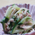 yappyパクパク's cooksnap of when they made きゅうりとエノキとツナの柚子胡マヨ.