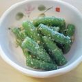 comcompapa's cooksnap of when they made モテる！いんげんのごま和え.