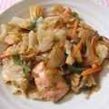 moruchama's cooksnap of when they made 秋鮭のちゃんちゃん焼き風.