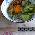 ウンソ９２６'s cooksnap of when they made ダイエット★しらたきで作る納豆釜玉うどん.