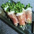 ちひまり's cooksnap of when they made 生ハムにかいわれとレモン～.
