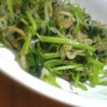 kikusui's cooksnap of when they made 三つ葉とじゃこの炒めもの.