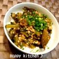 ♪もも♪♪'s cooksnap of when they made 麻婆ゴーヤ茄子.