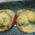 Rミルフィーユ's cooksnap of when they made 簡単＊水菜としらす干しの餃子皮のピザ.